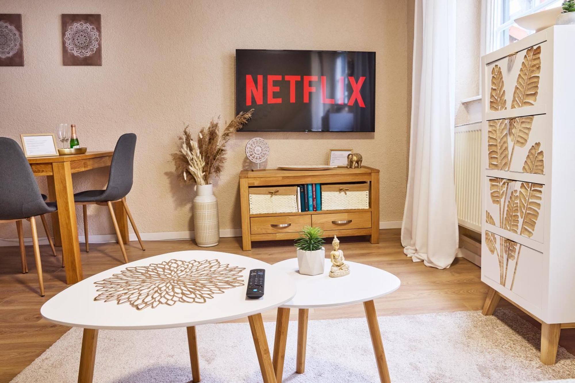 Hygge-Flats - Zentral Fuer 2-4 Personen, Wlan Apartment Heppenheim  Bagian luar foto
