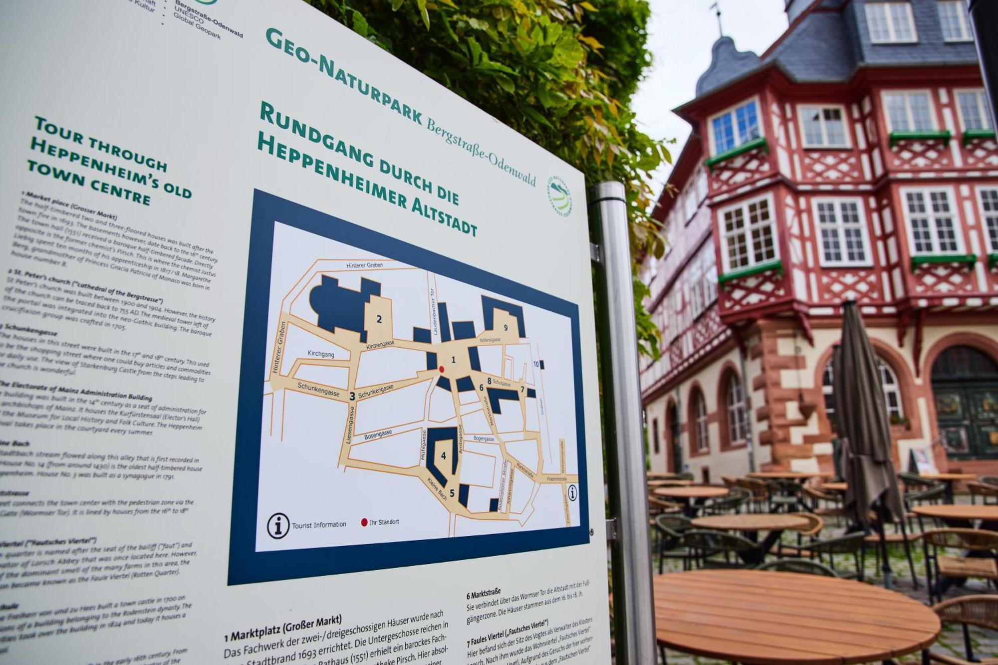 Hygge-Flats - Zentral Fuer 2-4 Personen, Wlan Apartment Heppenheim  Bagian luar foto
